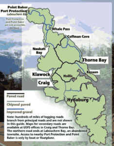 Prince of Wales Island Map